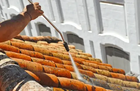 Nettoyage de toitures - Badevel